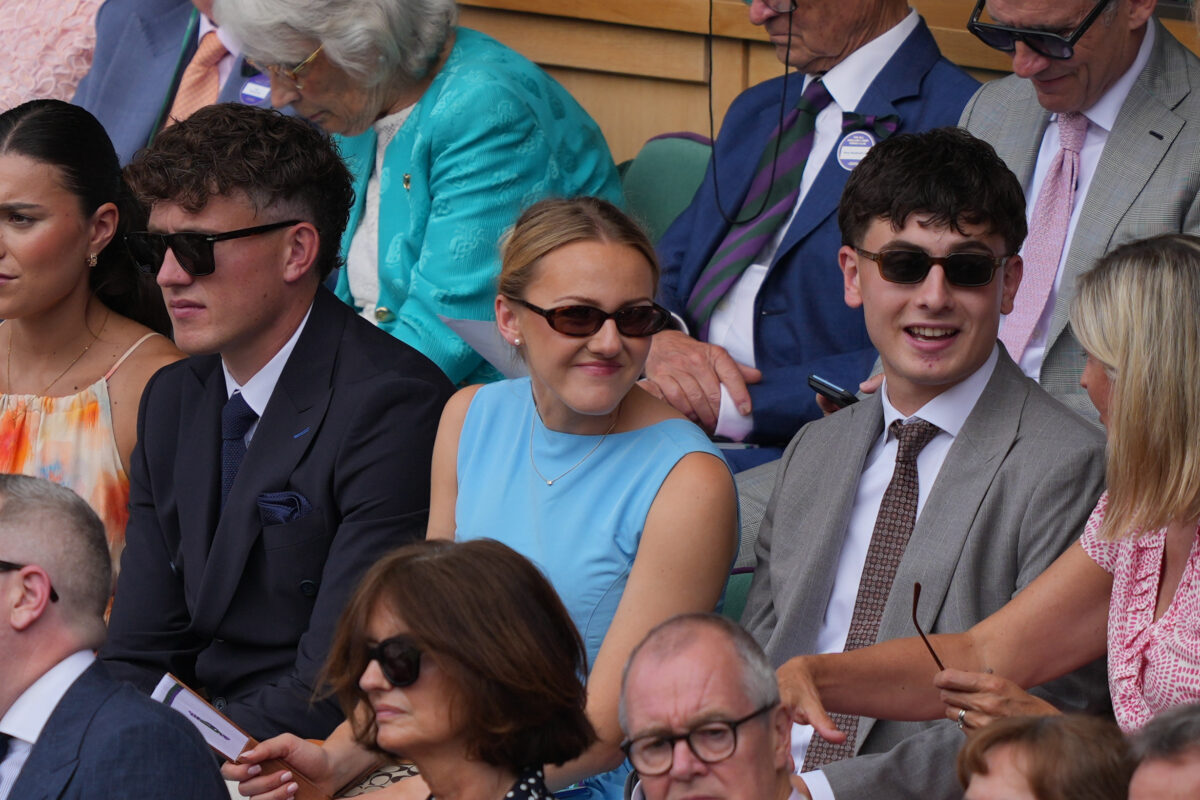Brothers who ran 33 marathons to spotlight dementia spend day in royal box at Wimbledon